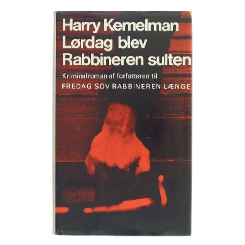 Lørdag blev Rabbineren sulten af Harry Kemelman (Bog)