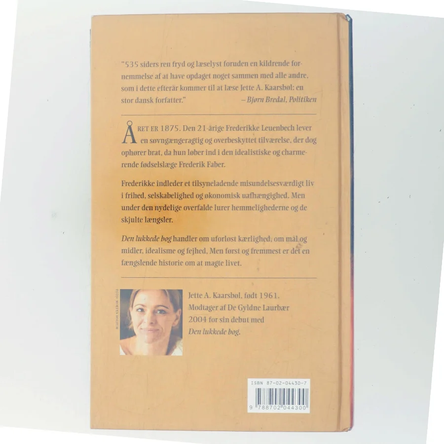 Den lukkede bog af Jette A. Kaarsbøl (Bog)