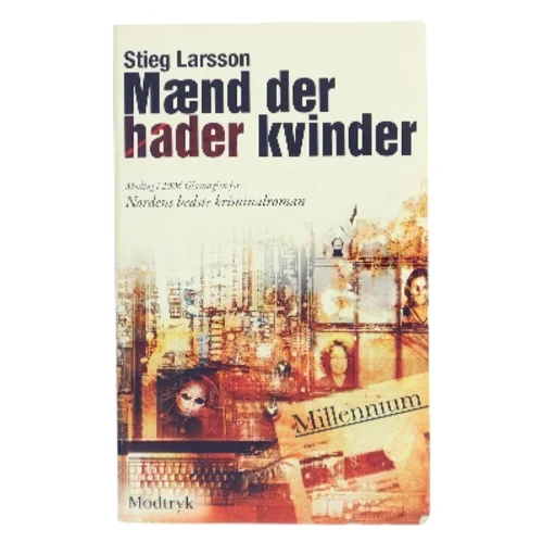 Mænd der hader kvinder af Stieg Larsson (Bog)