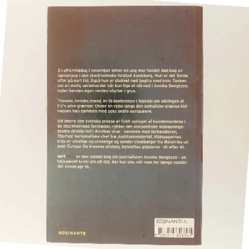 Sort hvid af Liza Marklund (Bog)