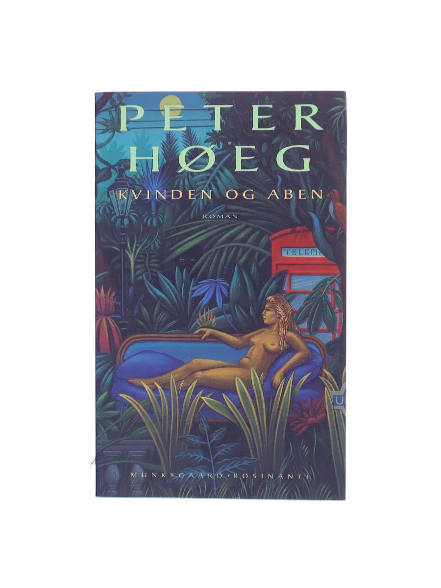 Forsiden af Kvinden og aben af Peter Høeg