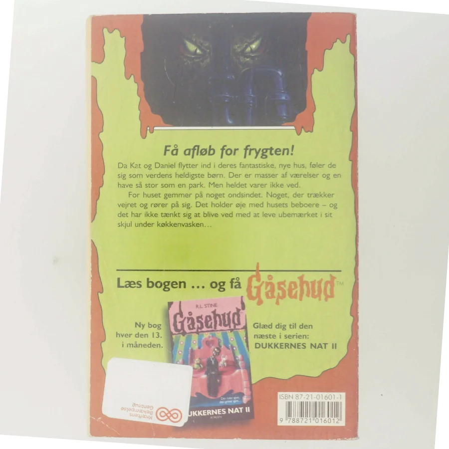 Uhyret under vasken af R. L. Stine (Bog)