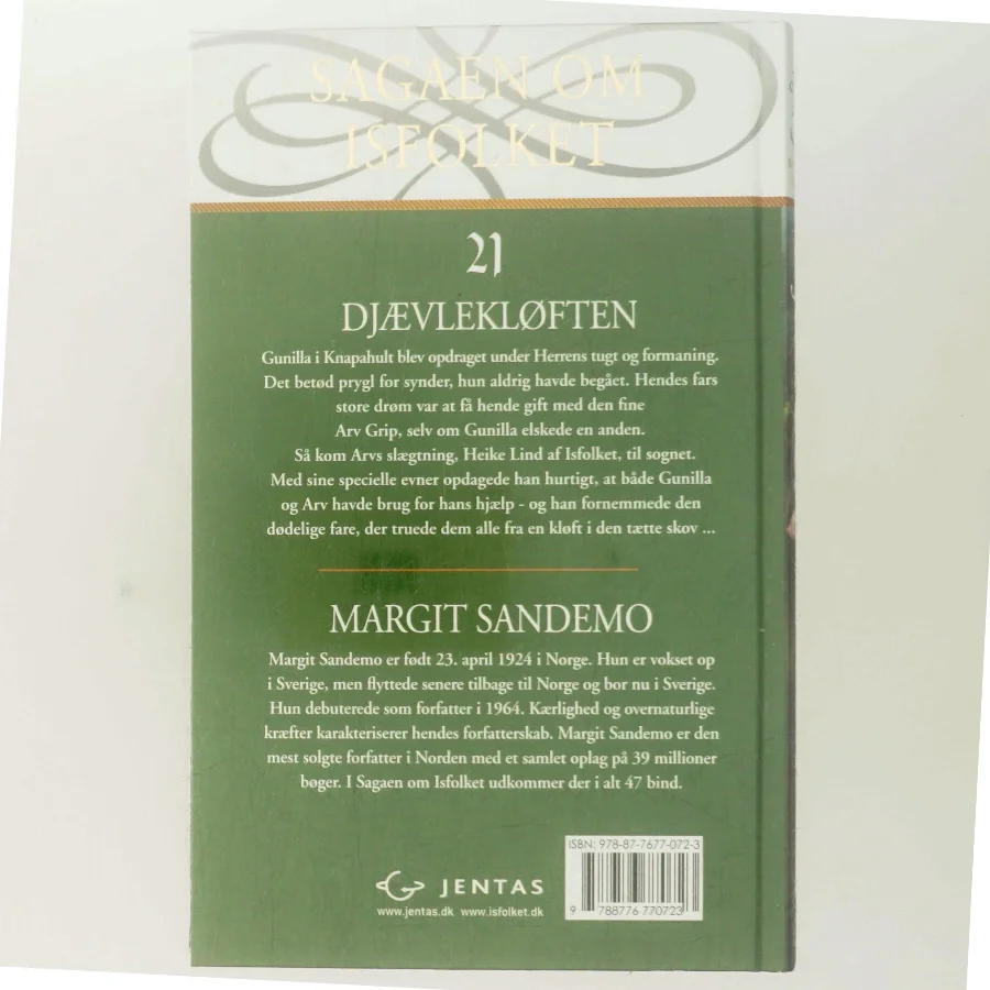 Djævlekløften af Margit Sandemo (Bog)