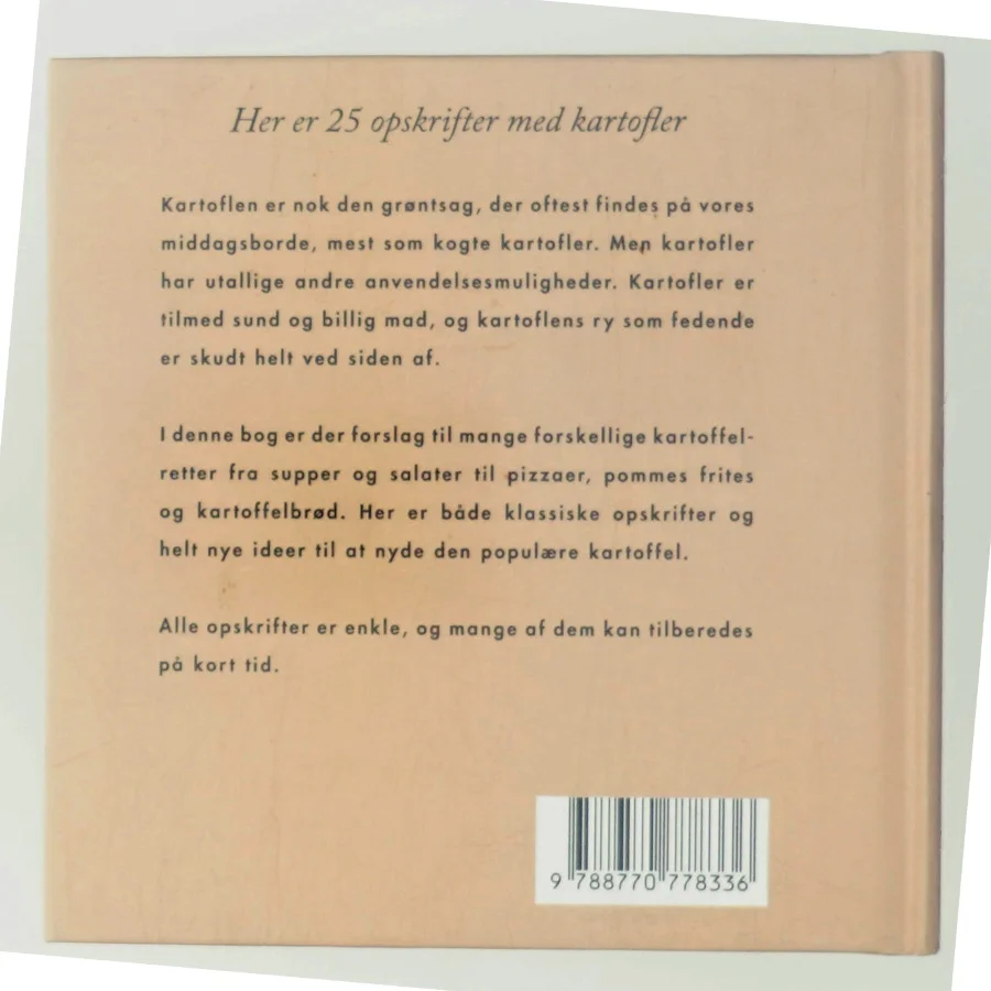 Den lille bog om kartofler af Kirsten Skaarup (Bog)