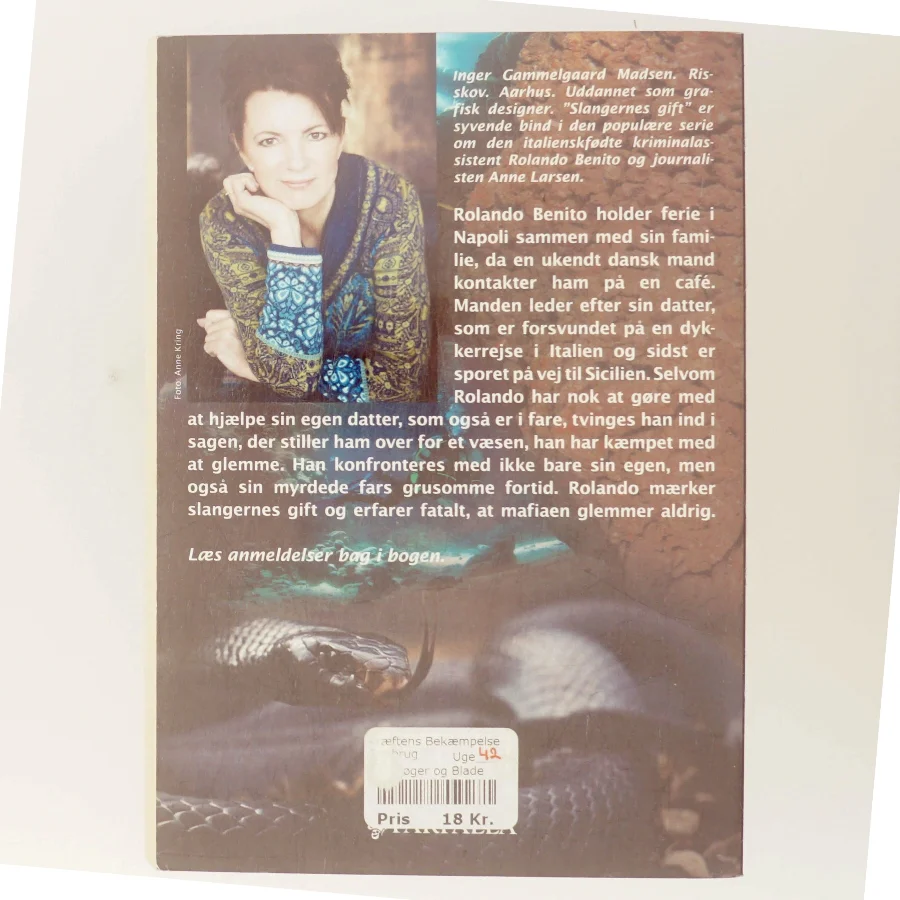 Slangernes gift af Inger Gammelgaard Madsen (Bog)