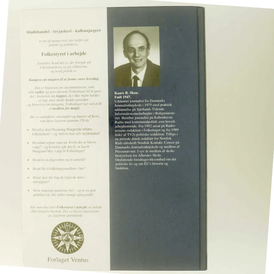 Folkestyret i arbejde af Kaare R. Skou (Bog)