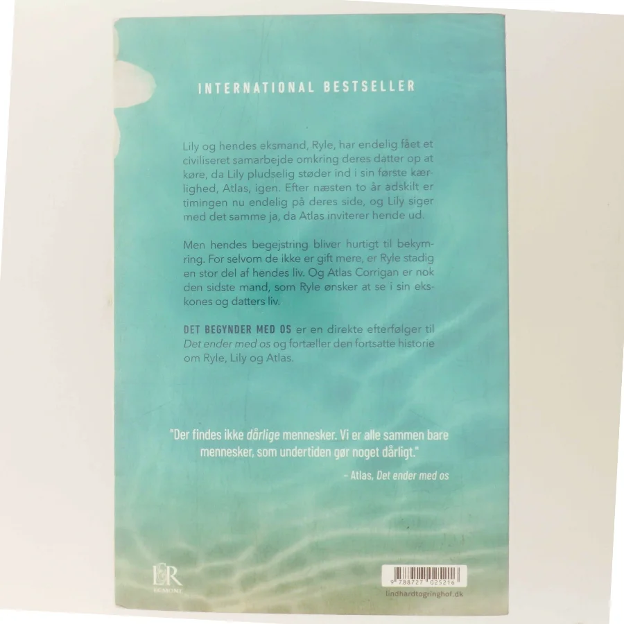 Det begynder med os af Colleen Hoover (Bog)