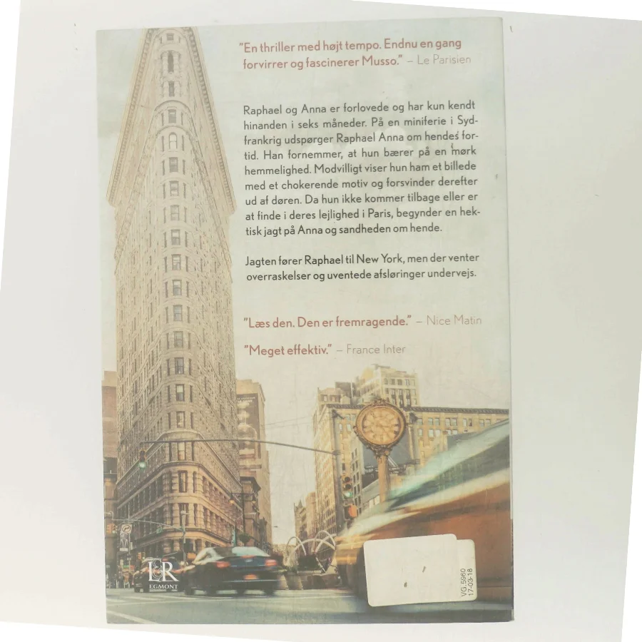 Pigen fra Brooklyn af Guillaume Musso (Bog)