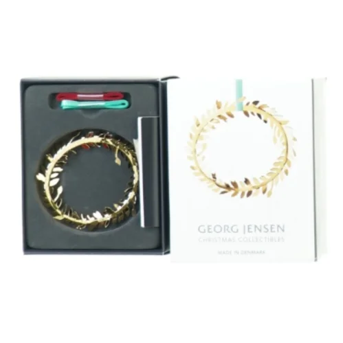 Julepynt, christmas collectibles fra Georg Jensen (str. 10 x 8 cm)