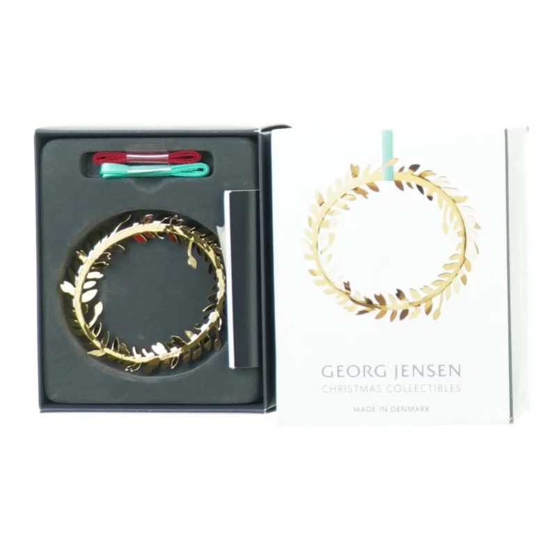 Julepynt, christmas collectibles fra Georg Jensen (str. 10 x 8 cm)