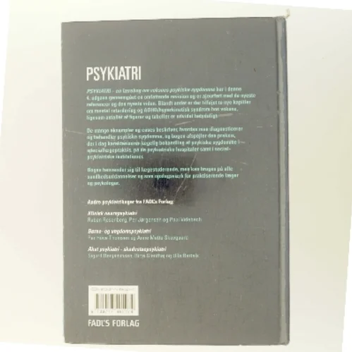 Psykiatri : en lærebog om voksnes psykiske sygdomme (Bog)