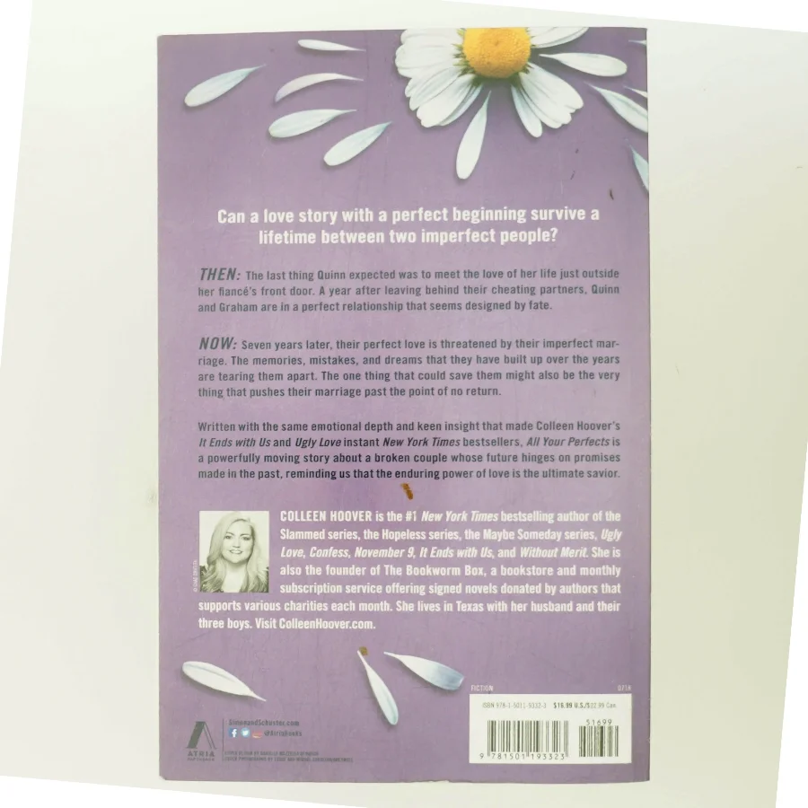 All your perfects : a novel af Colleen Hoover (Bog)