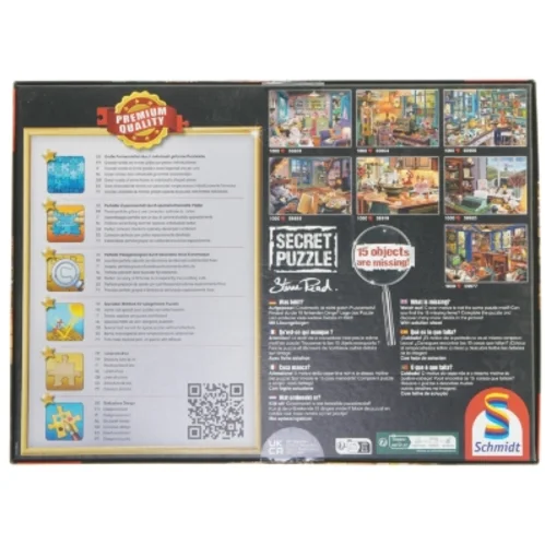 Schmidt Secret Puzzle 1000 brikker fra Schmidt (str. 1000 brikker)