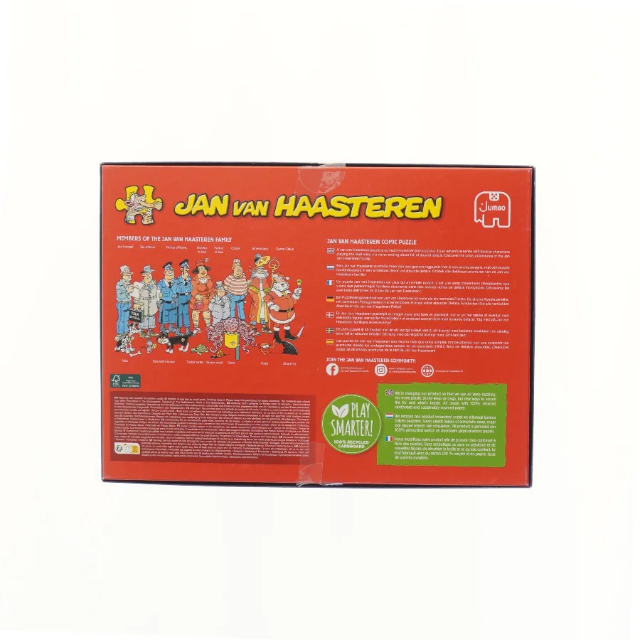 Jan van Haasteren 1000-brikker puslespil (str. 37x27 cm)