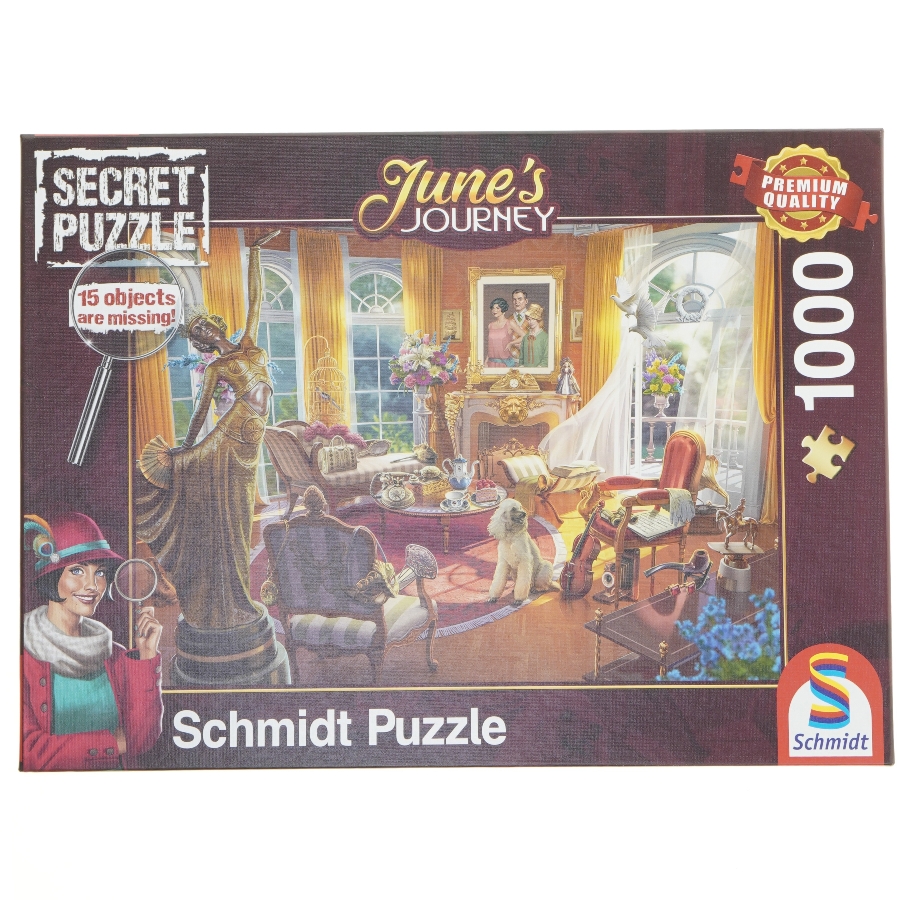 June's Journey - Schmidt 1000 brikker puslespil (str. 1000 brikker)