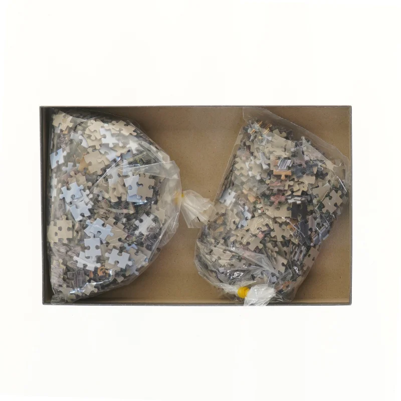 Puslespil med 1000 brikker (str. 22x35 cm)