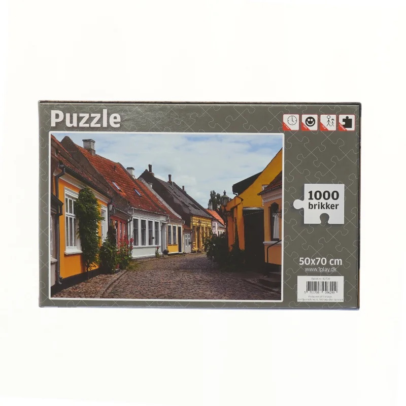 Puslespil med 1000 brikker (str. 22x35 cm)