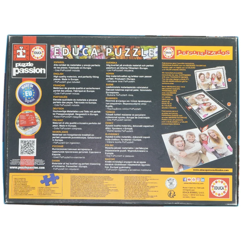 Educa 1000 brikker puslespil fra Educa (str. 1000 brikker)