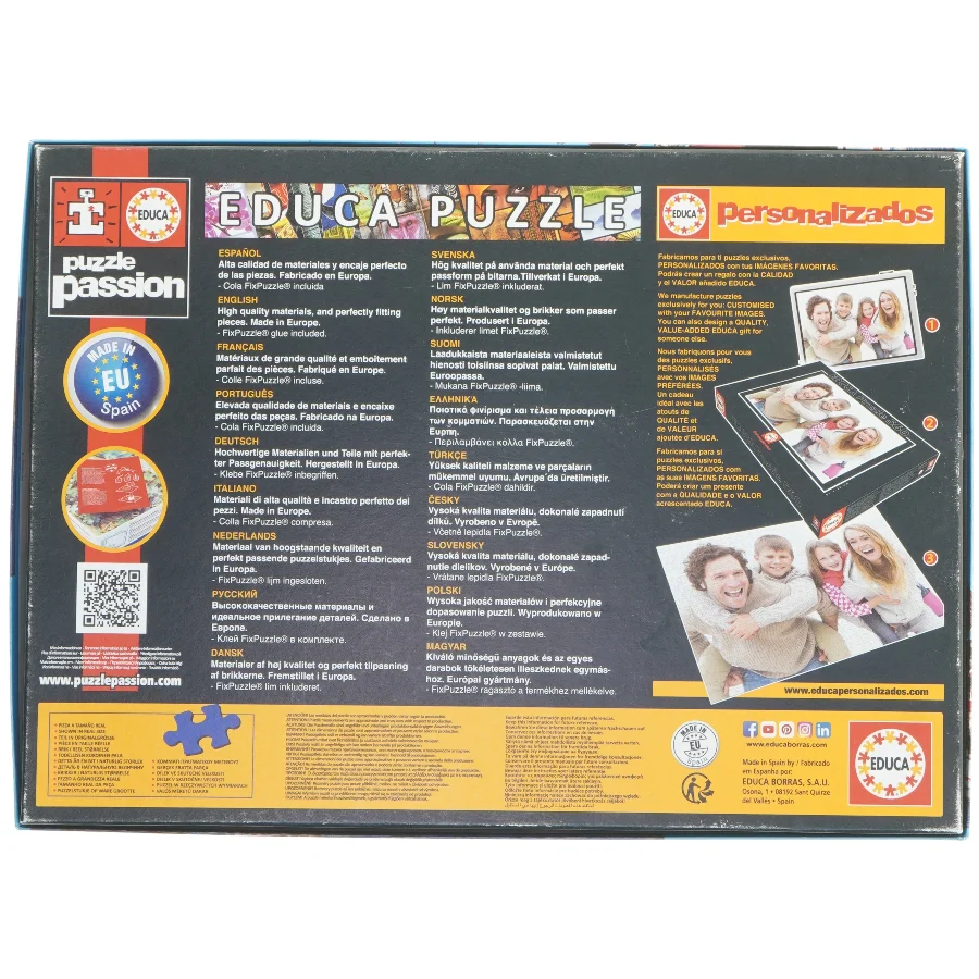 Educa 1000 brikker puslespil fra Educa (str. 1000 brikker)