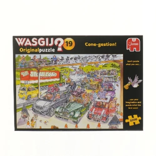 Wasgij Original Puzzle 19 - Cone-gestion fra Jumbo (str. 37x27 cm)