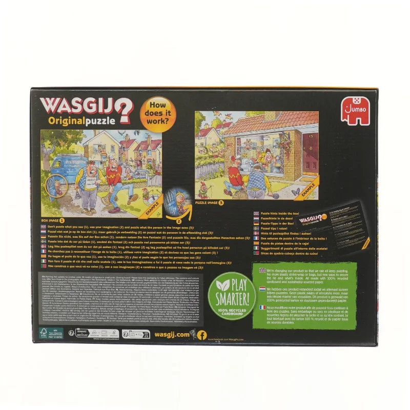 Wasgij Original Puzzle 19 - Cone-gestion fra Jumbo (str. 37x27 cm)