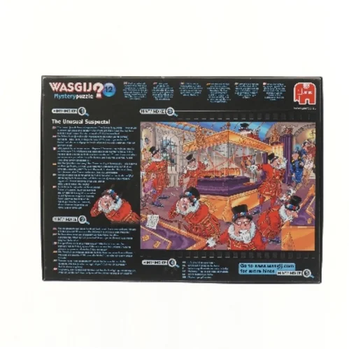 Mysterypuzzle WASGIJ? 12, 1000 brikker (str. 37x27 cm)