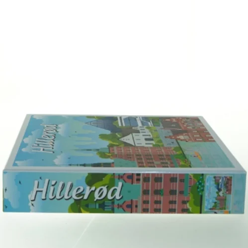 Puslespil med Hillerød motiv (str. 50 x 70 cm)