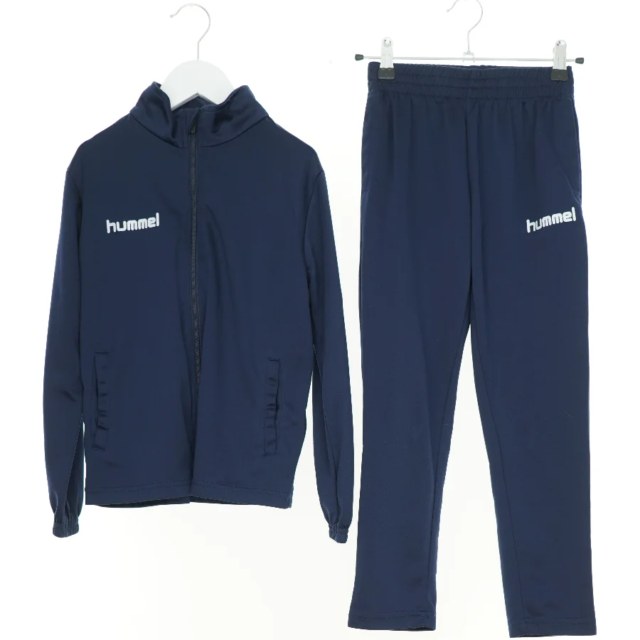 Hummel træningsdragt sæt (str. 140 cm)