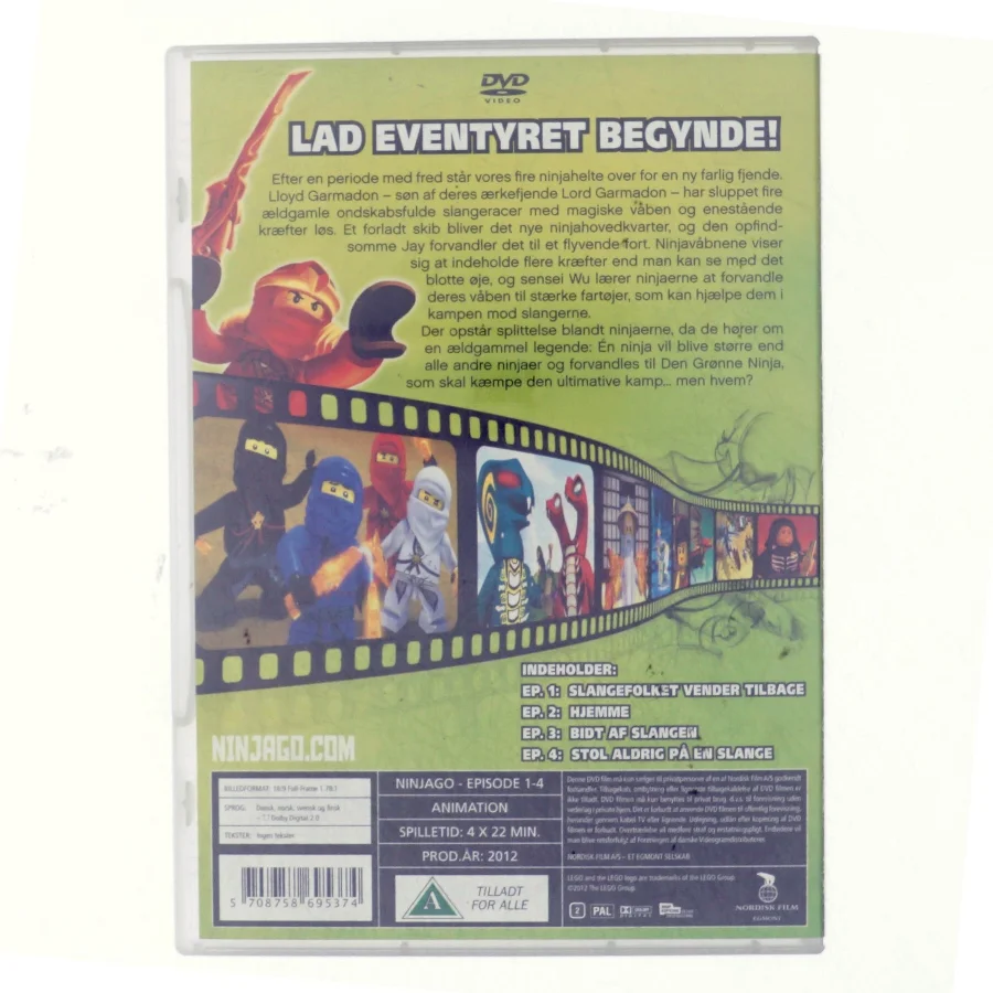 Ninjago, episode 1-4