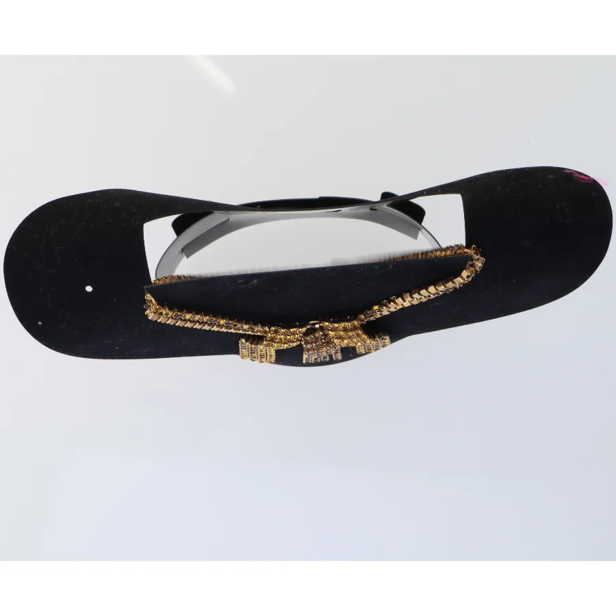 Guldfarvet smykke (str. Kede 42 cm)