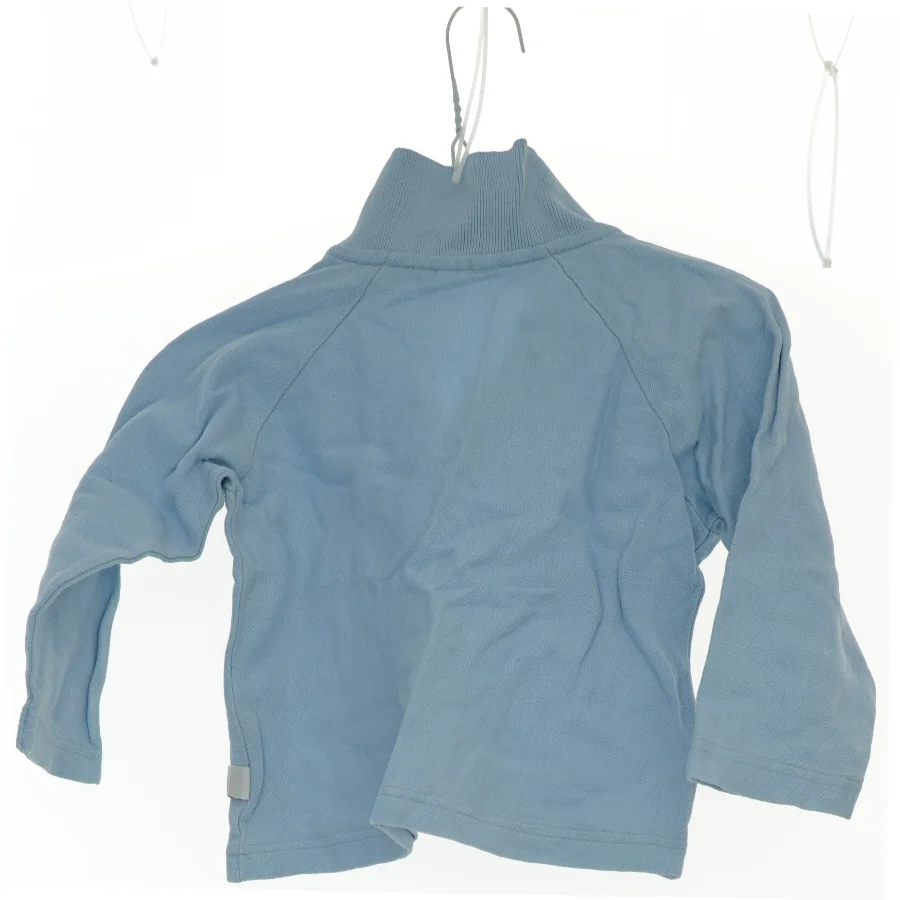 Langærmet polo-shirt (str. 92 cm)