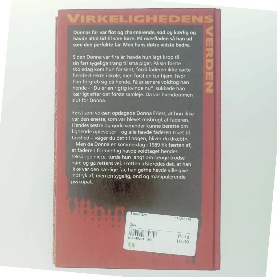 Biografi bog 'Tårer i mørket' af Donna L. Friess