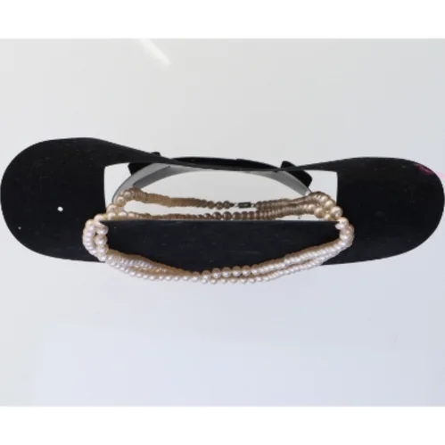 Dobbelt perlehalskæde (str. Kæde 136 cm)