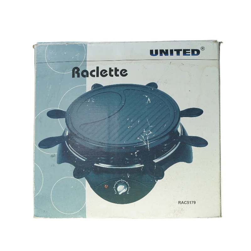 Raclette fra United (str. 40 x 19 x 40 c mm)
