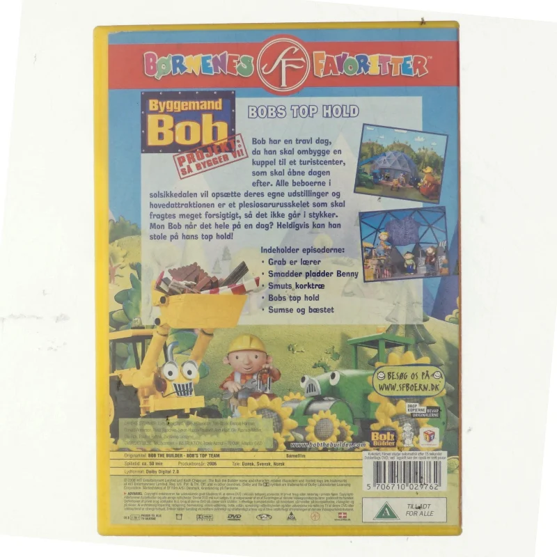 BYGGEMAND BOB, BOB`S TOP HOLD