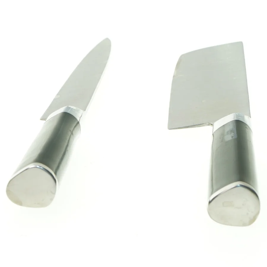 Kokkeknive fra Auenthal (str. 31 x 5 cm 34 x 3 cm)