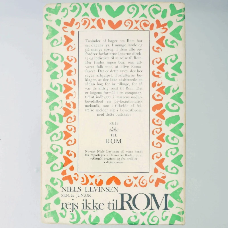 Rejs ikke til Rom - Niels Levinsen