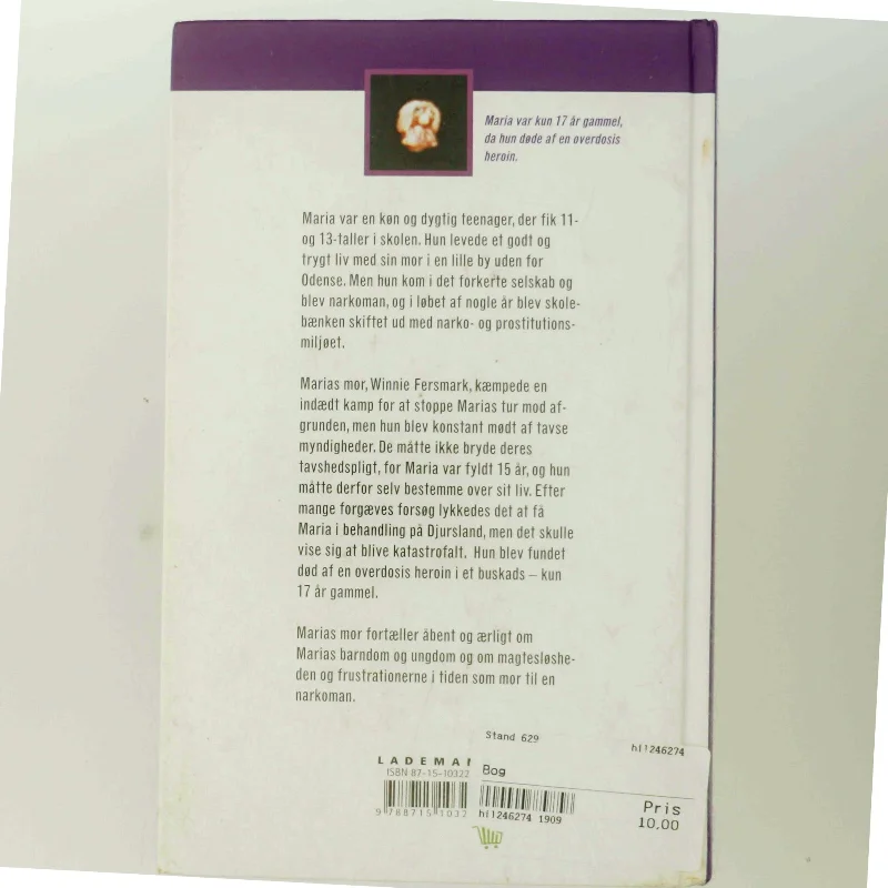 Biografi 'Maria' af Winnie Fersmark og Elisabeth Tejlmand