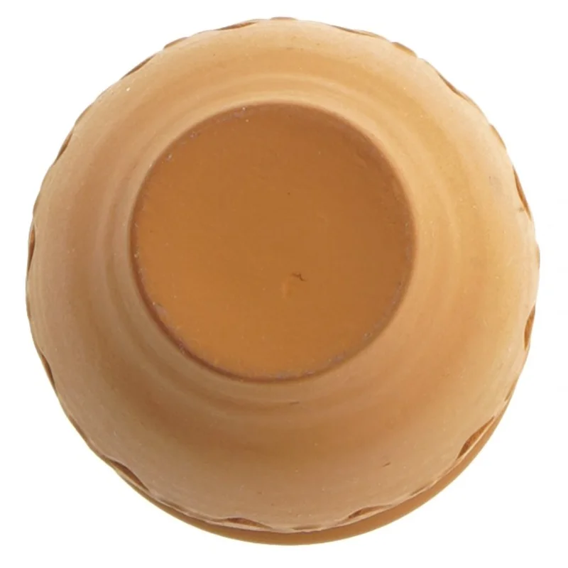 Dekorativ ler vase (str. 13,5 x 8,5 cm)