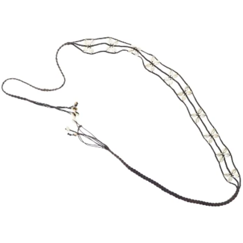 Bælte med små skaller på (str. 155 x 4 cm)