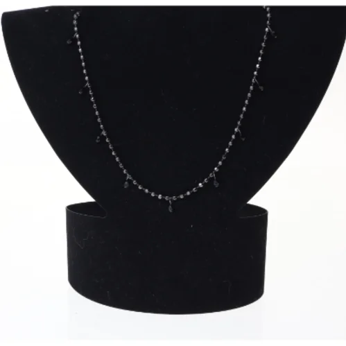 Sort kæde halskæde (str. 40 cm)