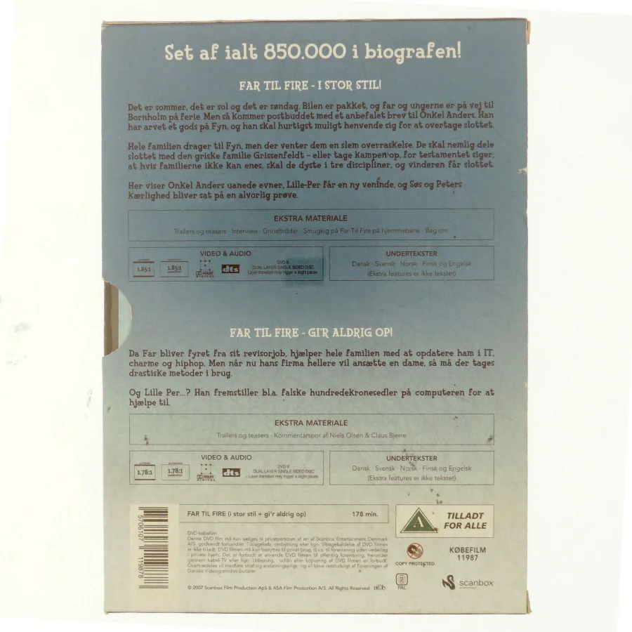 Far til fire, i stor stil