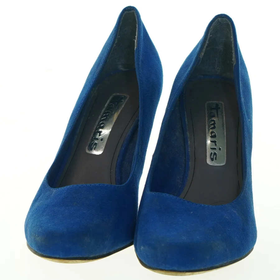Blå stiletter fra Tamaris (str. 39 )