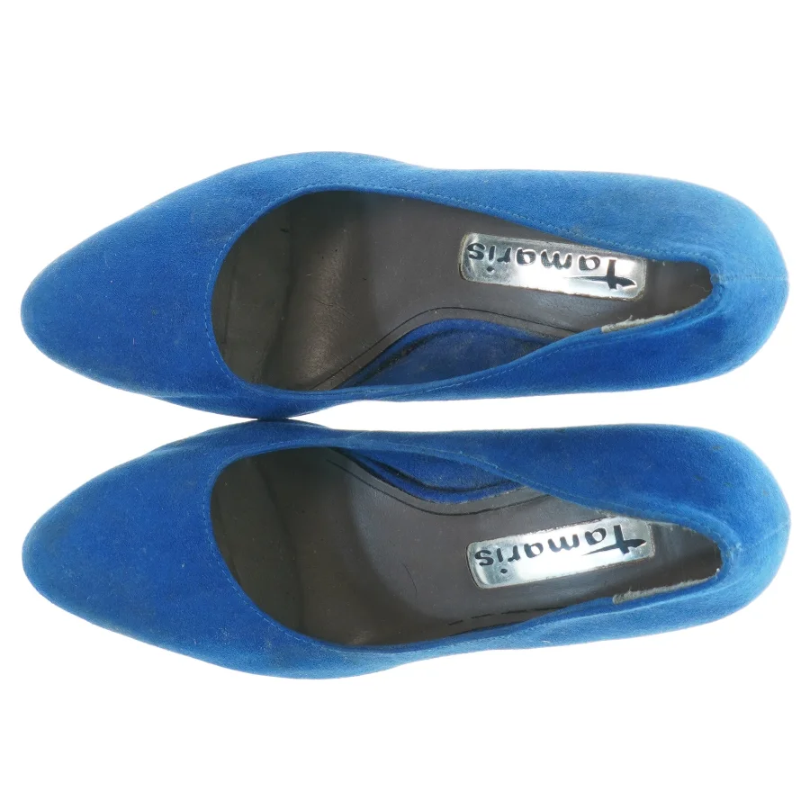 Blå stiletter fra Tamaris (str. 39 )