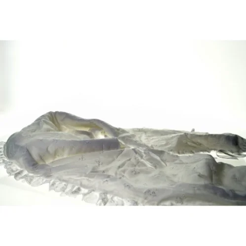 Kant med blonder til tremmeseng (str. 180 x 40 cm)