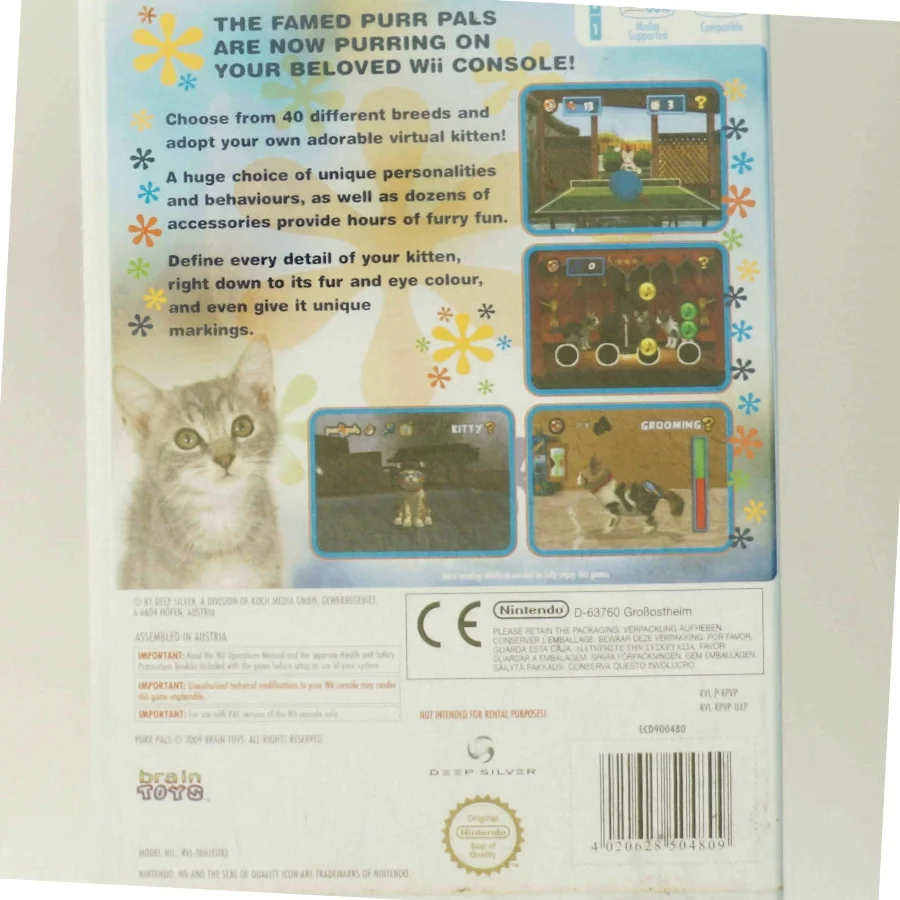 Purr Pals Nintendo Wii spil fra Deep Silver
