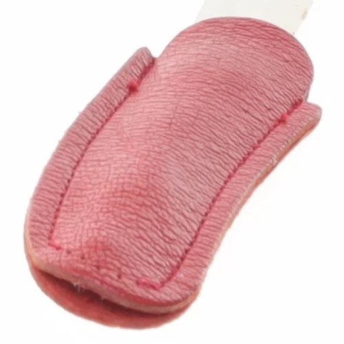 Kniv med rødt etui (str. 12,5 cm)