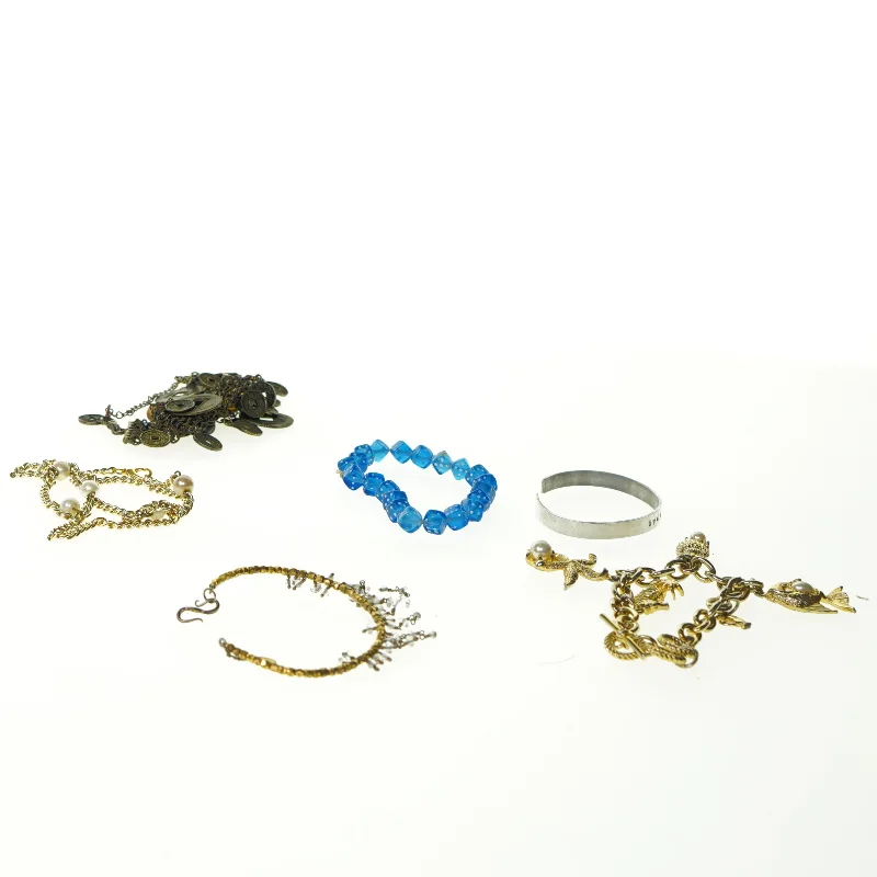 Armbånd, 6 stk (str. Blandet)