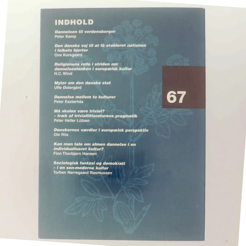 Kultur og dannelse af Peter Kemp (Bog)