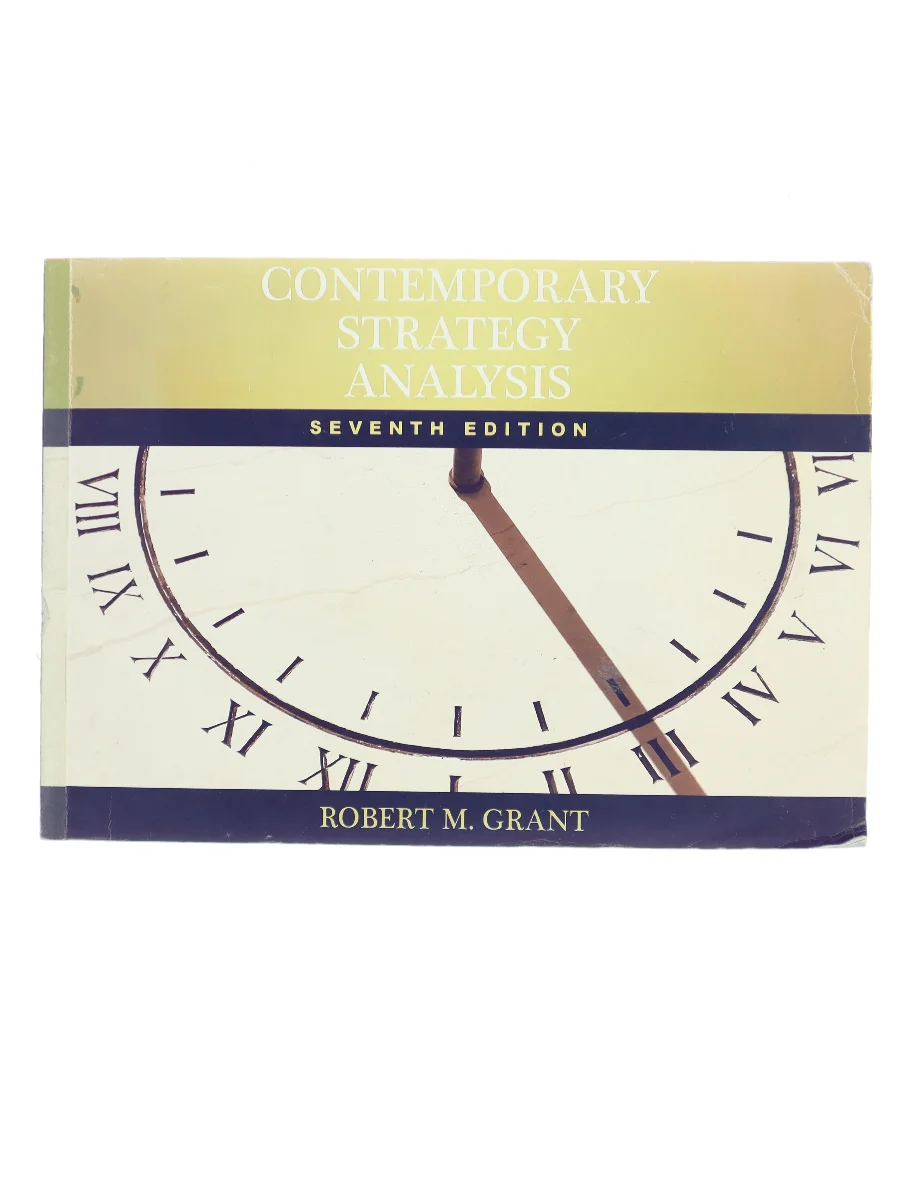 Forsiden af Contemporary Strategy Analysis af Robert M. Grant